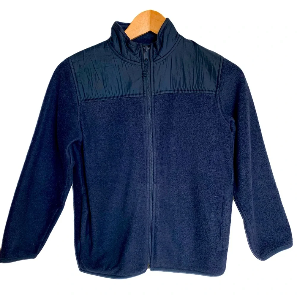 The children’s Place Sweater Fleece Trail Jacket.M